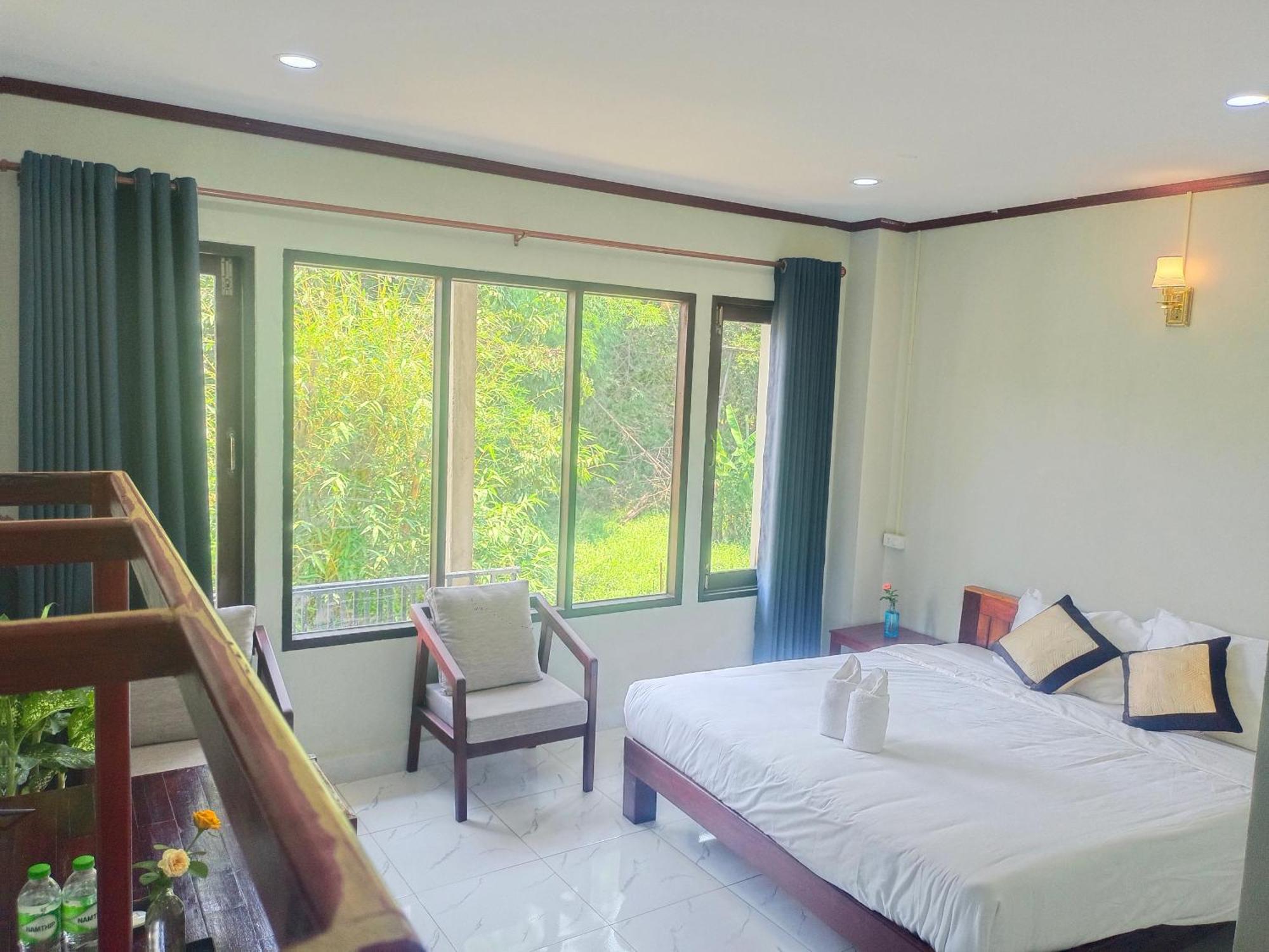 Dok Champa Resort Vang Vieng Exterior foto